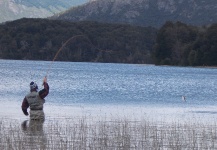  Situación de Pesca con Mosca de Trucha arcoiris – Por Mariano Salibe en Fly dreamers