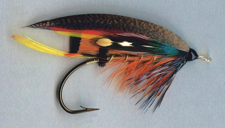 The O'Toole - Original Salmon Fly by Mike Boyer inspired by the Irish flies