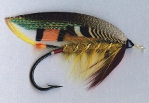 Fly-tying for Atlantic salmon - Pic shared by Mike Boyer – Fly dreamers 