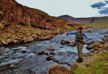 Fly-fishing Situation of Atlantic salmon - Photo shared by Elias Petur Thorarinsson  – Fly dreamers 