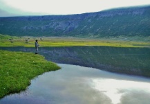 Fly-fishing Situation of Brown trout - Image shared by Elias Petur Thorarinsson  – Fly dreamers