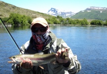 Cristian Luchetti 's Fly-fishing Picture of a Rainbow trout – Fly dreamers 