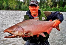  Foto de Pesca con Mosca de Salmón King por Ted Bryant – Fly dreamers 