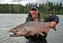  Fotografía de Pesca con Mosca de Salmón King compartida por Ted Bryant – Fly dreamers