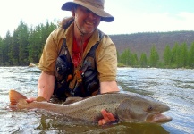 Fly-fishing Pic of Taimen shared by Jan Haman – Fly dreamers 