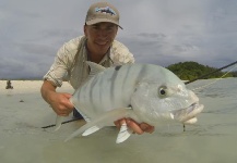 Koby Ferguson 's Fly-fishing Image of a Golden Trevally – Fly dreamers 