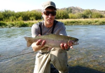Eric Koppana 's Fly-fishing Pic of a Rainbow trout – Fly dreamers 