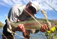 De Vilmorin Benoit 's Fly-fishing Photo of a Rainbow trout – Fly dreamers 