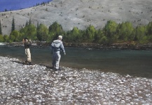Interesting Fly-fishing Art Picture shared by Morten Solberg Sr. – Fly dreamers