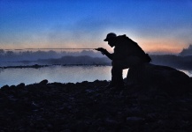 Situación de Pesca con Mosca de Trucha marrón – Imagen por Trond Kjærstad en Fly dreamers
