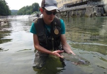 Fly-fishing Photo of Rainbow trout shared by Lukas Bauer – Fly dreamers 