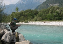 Rainbow trout Fly-fishing Situation – Alessio Turconi shared this Nice Photo in Fly dreamers 
