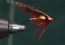 RED SQUIRREL (Partridge modelo Salar Salmon Single hook # 11)