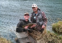 two on his second day and his first spey casting.