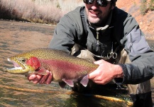 Baron Zahuranec 's Fly-fishing Picture of a Rainbow trout – Fly dreamers 