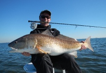 Fly-fishing Picture of Redfish shared by Joe Petrow – Fly dreamers