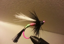 my newest fly ''the hypnotizer''by littleleaf creations.