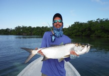 Flávio  Schmeil  's Fly-fishing Picture of a Tarpon – Fly dreamers 