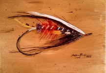 Great Fly-fishing Art Photo by Anthony Perpignano 