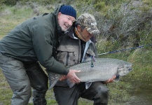 Rodrigo Andrade Bussard 's Fly-fishing Photo of a King salmon – Fly dreamers 