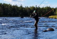  Situación de Pesca con Mosca de atlantics – Fotografía por LeGrille FlyFishing en Fly dreamers