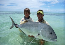 Tom Hradecky 's Fly-fishing Photo of a Giant Trevally – Fly dreamers 