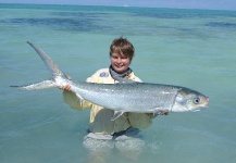 Tom Hradecky 's Fly-fishing Picture of a Milkfish – Fly dreamers 
