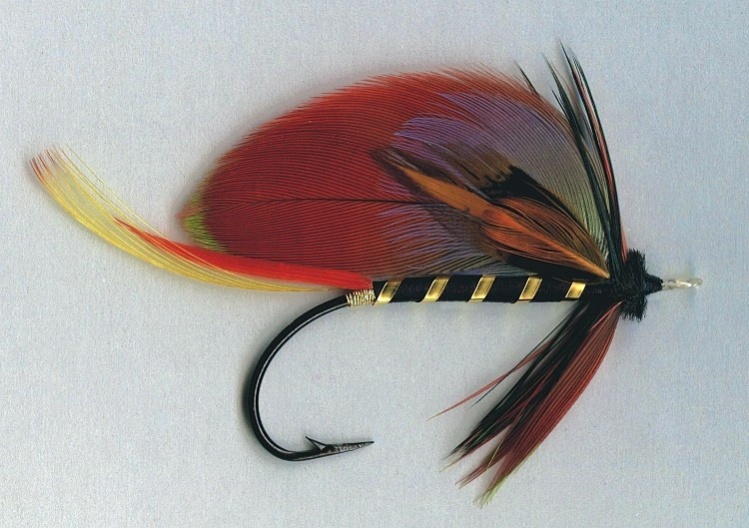 Mooneye. Original wet fly on vintage hook  - tied by Mike Boyer