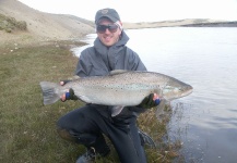Andrea Anglesio Farina 's Fly-fishing Catch of a Sea-Trout – Fly dreamers 