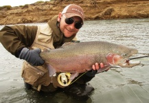  Foto de Pesca con Mosca de Trucha arcoiris compartida por Lalo Dela Croce – Fly dreamers