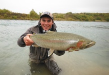 James Johnson 's Fly-fishing Photo of a Rainbow trout – Fly dreamers 