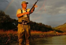  Situación de Pesca con Mosca de salmon atlantico– Foto por Arctic Silver en Fly dreamers