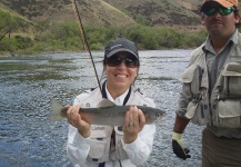 Marcelo Ziegler 's Fly-fishing Image of a Rainbow trout – Fly dreamers 