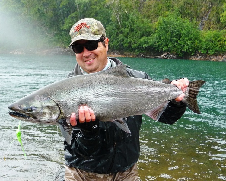 Salmon King Enero 2014- Pateado y muy luchador