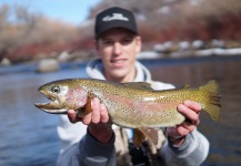 Jason Wittwer 's Fly-fishing Pic of a Rainbow trout – Fly dreamers 