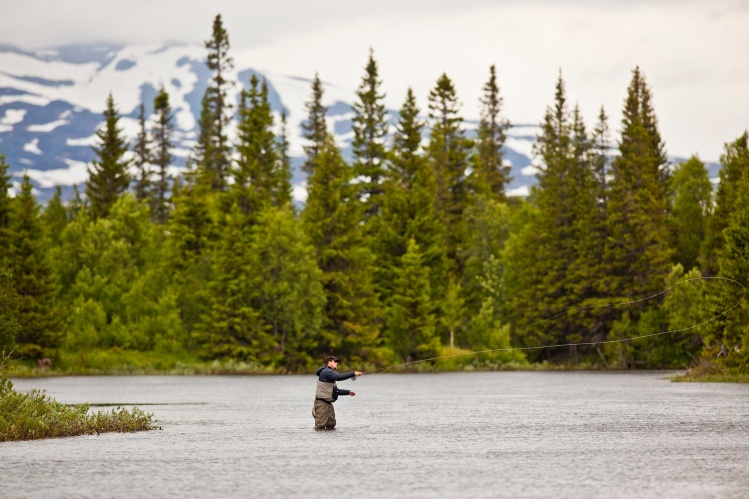 Nice river in mid Norway. Foto: Matt Hayes