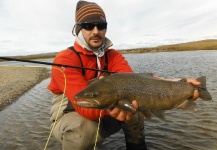 Jorge Rodriguez 's Fly-fishing Image of a German brown – Fly dreamers 