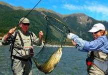  Captura de Pesca con Mosca de Trucha marrón por Cathy Beck – Fly dreamers