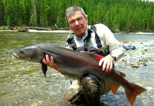 Fly-fishing Picture of Taimen shared by Jan Haman – Fly dreamers