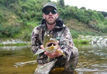 Jeremy Treweek 's Fly-fishing Catch of a Brown trout – Fly dreamers 