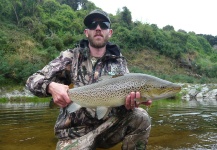 Jeremy Treweek 's Fly-fishing Image of a Brown trout – Fly dreamers 