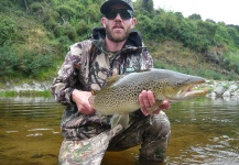 Jeremy Treweek 's Fly-fishing Pic of a Brown trout – Fly dreamers 