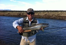  Foto de Pesca con Mosca de Trucha de arroyo o fontinalis compartida por Diego Alvarez – Fly dreamers