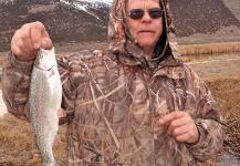 Tim Kidder 's Fly-fishing Pic of a Rainbow trout | Fly dreamers 