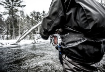 Winter Steelheading on the Swing - It was 4 degrees when we parked the Tacoma!