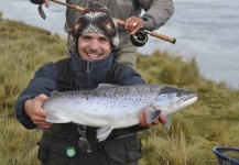 Ale Lopez Saubidet 's Fly-fishing Pic of a Brown trout – Fly dreamers 