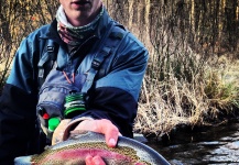 Peter Breeden 's Fly-fishing Image of a Rainbow trout – Fly dreamers 