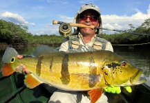 CARLOS ESTEBAN RESTREPO 's Fly-fishing Image of a Peacock Bass – Fly dreamers 