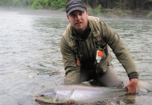 Vincent Roy 's Fly-fishing Picture of a Atlantic salmon – Fly dreamers 