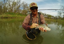 Gibson McGuire 's Fly-fishing Picture of a White Bass – Fly dreamers 